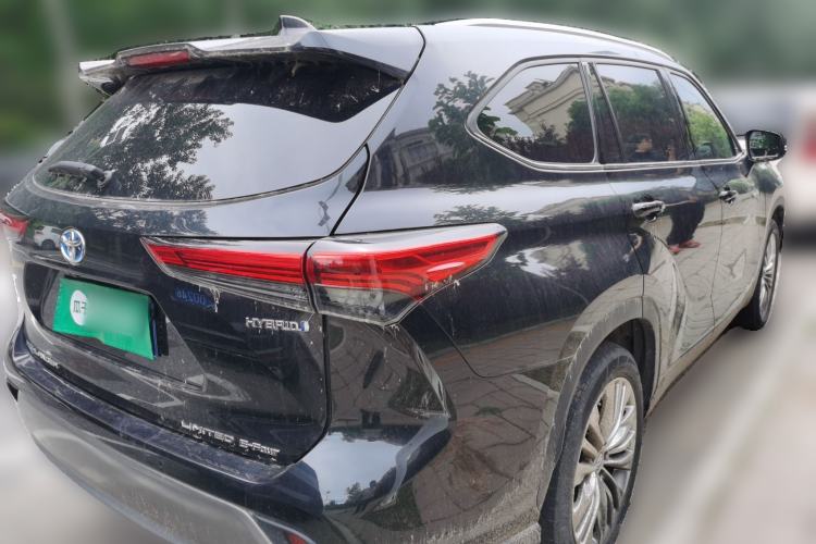 Used Toyota Highlander 2022 Dual-Engine 2.5L Four-Wheel Drive Supreme Edition 7-Seater Rear Right 45 Deg