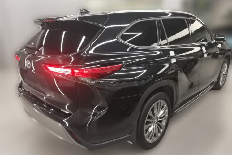 Used Toyota Highlander 2022 Dual-Engine 2.5L Four-Wheel Drive Prestige Version 7 Seats Rear Right 45 Deg