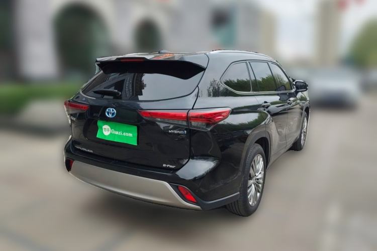 Used Toyota Highlander 2022 Dual-Engine 2.5L Four-Wheel Drive Prestige Version 7 Seats Rear Right 45 Deg