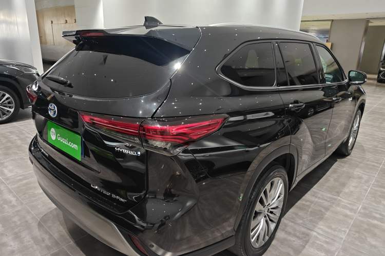 Used Toyota Highlander 2022 Dual-Engine 2.5L Four-Wheel Drive Prestige Version 7 Seats Rear Right 45 Deg