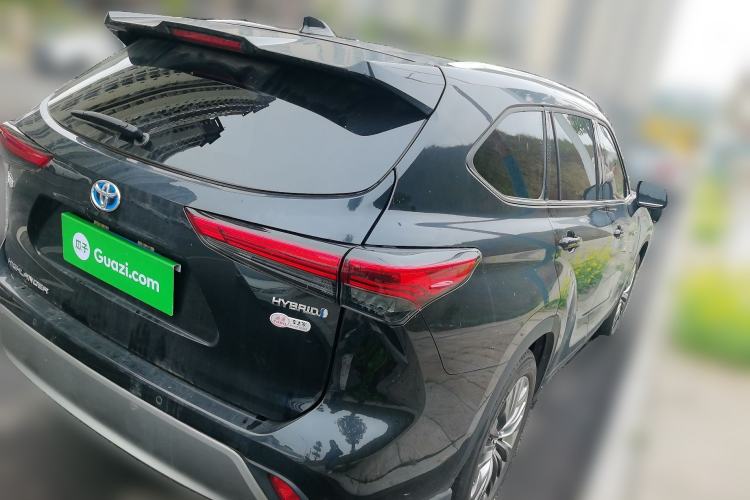 Used Toyota Highlander 2022 Dual-Engine 2.5L Two-Wheel Drive Prestige Edition 7-Seater Rear Right 45 Deg