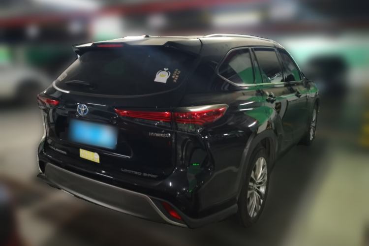 Used Toyota Highlander 2022 Dual-Engine 2.5L Four-Wheel Drive Supreme Edition 7-Seater Rear Right 45 Deg