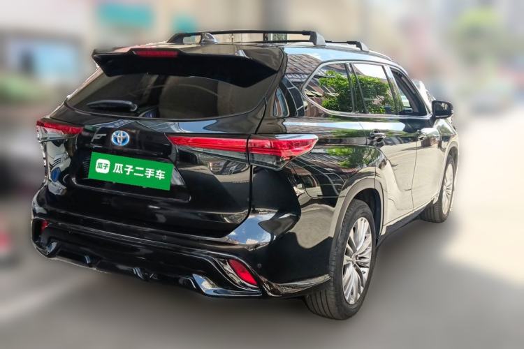 Used Toyota Highlander 2022 Dual-Engine 2.5L 4x4 Elite Edition 7-Seater Rear Right 45 Deg