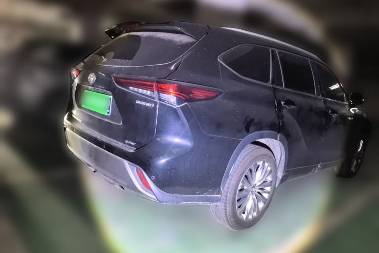 Used Toyota Highlander 2022 Dual-Engine 2.5L Four-Wheel Drive Prestige Version 7 Seats Rear Right 45 Deg