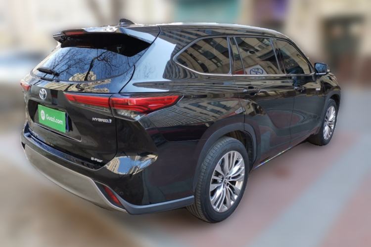 Used Toyota Highlander 2022 Dual-Engine 2.5L Four-Wheel Drive Prestige Version 7 Seats Rear Right 45 Deg