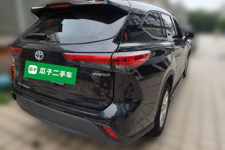 Used Toyota Highlander 2022 Dual-Engine 2.5L Two-Wheel Drive Elite Edition 5 Seats Rear Right 45 Deg
