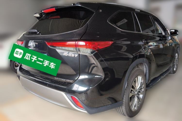Used Toyota Highlander 2022 380T Four-Wheel Drive Ultimate 7-Seater Rear Right 45 Deg