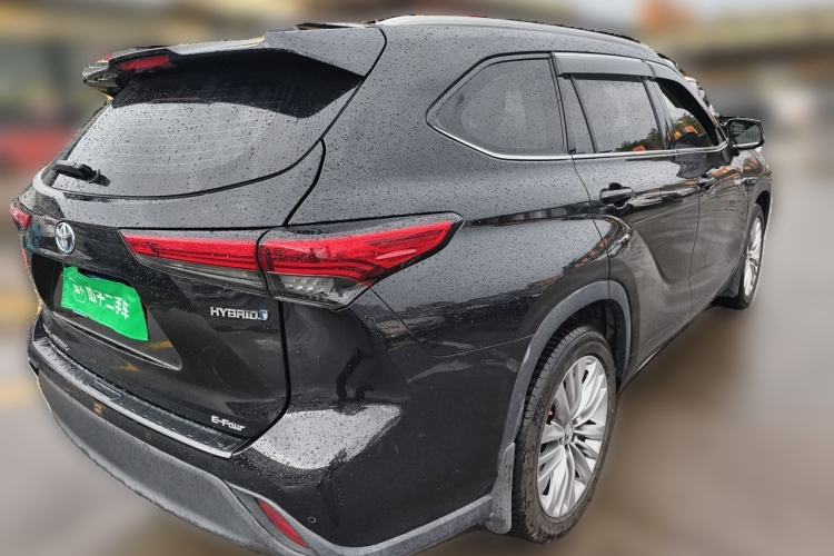 Used Toyota Highlander 2022 Dual-Engine 2.5L 4x4 Elite Edition 7-Seater Rear Right 45 Deg