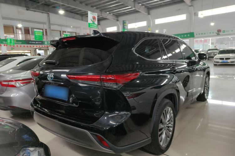 Used Toyota Highlander 2022 Dual-Engine 2.5L Four-Wheel Drive Prestige Version 7 Seats Rear Right 45 Deg