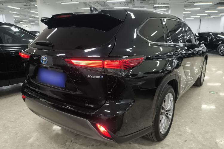 Used Toyota Highlander 2022 Dual-Engine 2.5L Four-Wheel Drive Prestige Version 7 Seats Rear Right 45 Deg