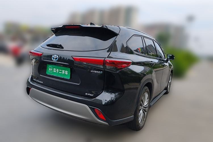Used Toyota Highlander 2022 Dual-Engine 2.5L Four-Wheel Drive Supreme Edition 7-Seater Rear Right 45 Deg