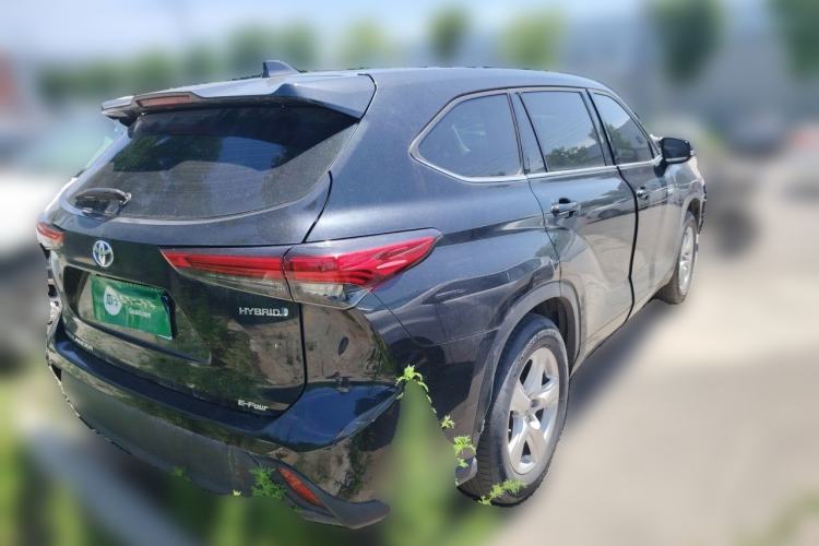 Used Toyota Highlander 2022 Dual-Engine 2.5L 4x4 Elite Edition 7-Seater Rear Right 45 Deg