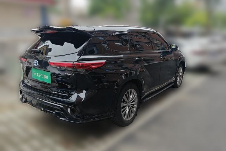 Used Toyota Highlander 2022 Dual-Engine 2.5L Four-Wheel Drive Supreme Edition 7-Seater Rear Right 45 Deg