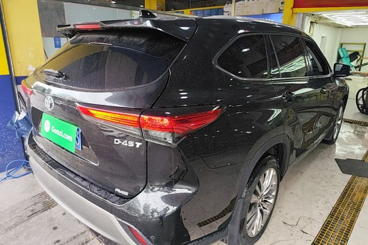 Used Toyota Highlander 2022 380T Four-Wheel Drive Prestige Edition 7-Seater Rear Right 45 Deg