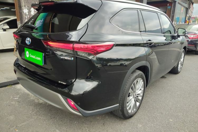 Used Toyota Highlander 2022 Dual-Engine 2.5L Four-Wheel Drive Prestige Version 7 Seats Rear Right 45 Deg