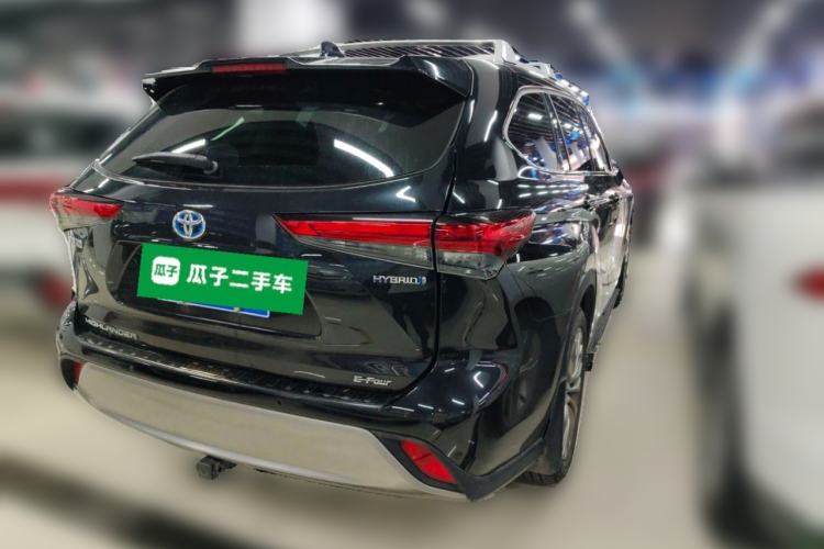 Used Toyota Highlander 2022 Dual-Engine 2.5L Four-Wheel Drive Prestige Version 7 Seats Rear Right 45 Deg