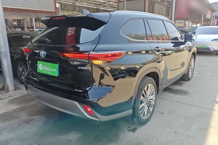 Used Toyota Highlander 2022 Dual-Engine 2.5L Four-Wheel Drive Prestige Version 7 Seats Rear Right 45 Deg