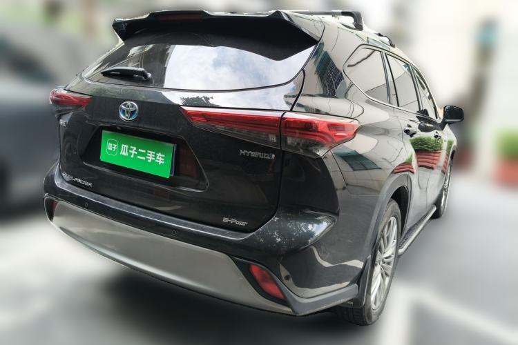 Used Toyota Highlander 2022 Dual-Engine 2.5L Four-Wheel Drive Prestige Version 7 Seats Rear Right 45 Deg