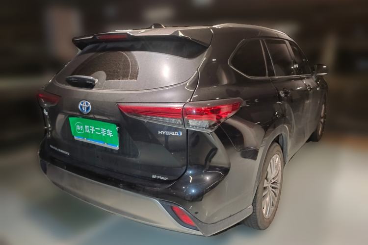 Used Toyota Highlander 2022 Dual-Engine 2.5L Four-Wheel Drive Prestige Version 7 Seats Rear Right 45 Deg
