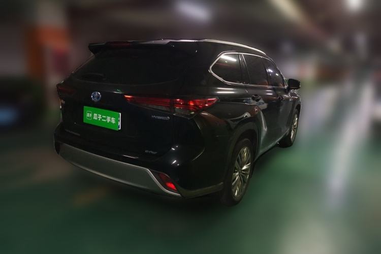 Used Toyota Highlander 2022 Dual-Engine 2.5L Four-Wheel Drive Prestige Version 7 Seats Rear Right 45 Deg