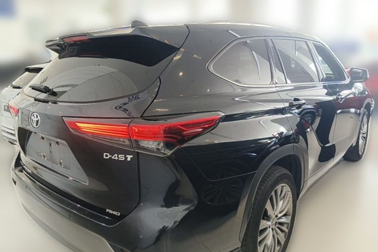 Used Toyota Highlander 2022 380T Four-Wheel Drive Prestige Edition 7-Seater Rear Right 45 Deg