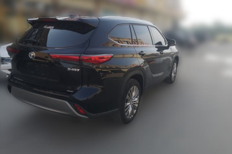 Used Toyota Highlander 2022 380T Four-Wheel Drive Prestige Edition 7-Seater Rear Right 45 Deg