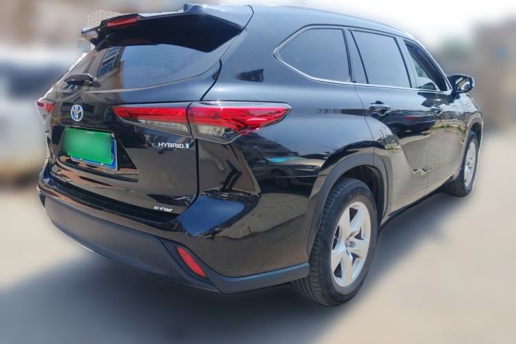 Used Toyota Highlander 2022 Dual-Engine 2.5L 4x4 Elite Edition 7-Seater Rear Right 45 Deg