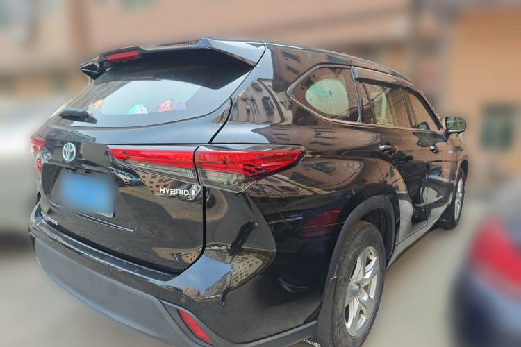 Used Toyota Highlander 2022 Dual-Engine 2.5L Two-Wheel Drive Elite Edition 5 Seats Rear Right 45 Deg