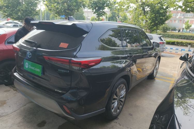 Used Toyota Highlander 2022 Dual-Engine 2.5L Four-Wheel Drive Prestige Version 7 Seats Rear Right 45 Deg
