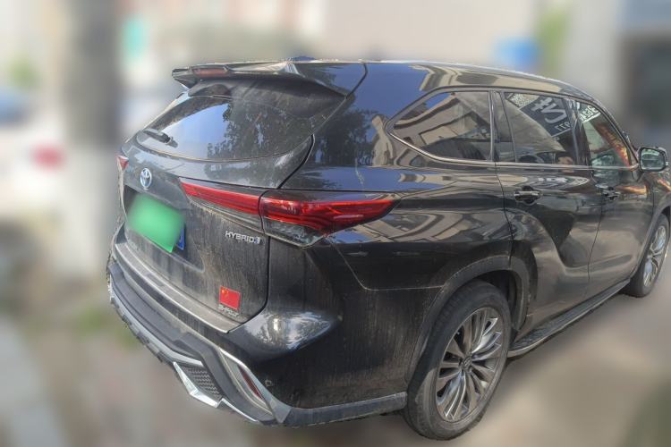 Used Toyota Highlander 2022 Dual-Engine 2.5L Four-Wheel Drive Prestige Version 7 Seats Rear Right 45 Deg