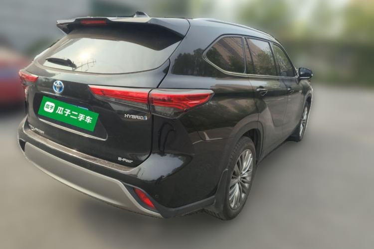 Used Toyota Highlander 2022 Dual-Engine 2.5L Four-Wheel Drive Prestige Version 7 Seats Rear Right 45 Deg