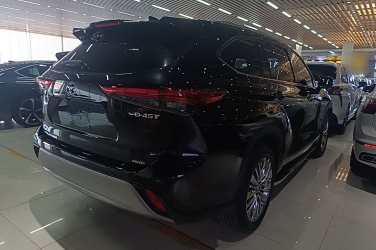 Used Toyota Highlander 2022 380T Four-Wheel Drive Prestige Edition 7-Seater Rear Right 45 Deg