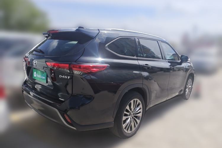 Used Toyota Highlander 2022 380T 4x4 Luxury Edition 7 Seats Rear Right 45 Deg