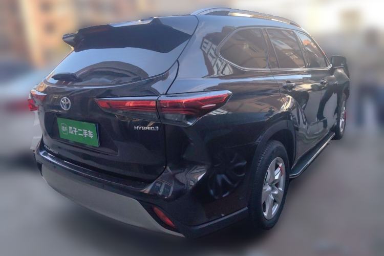 Used Toyota Highlander 2022 Dual-Engine 2.5L Two-Wheel Drive Elite Edition 7-Seater Rear Right 45 Deg