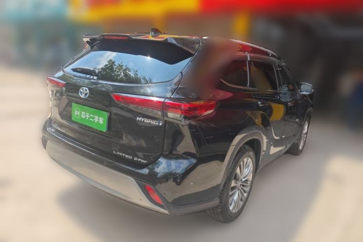 Used Toyota Highlander 2022 Dual-Engine 2.5L Four-Wheel Drive Prestige Version 7 Seats Rear Right 45 Deg