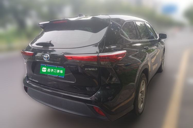 Used Toyota Highlander 2022 Dual-Engine 2.5L Two-Wheel Drive Elite Edition 7-Seater Rear Right 45 Deg