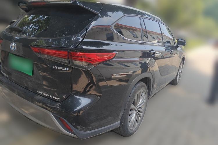 Used Toyota Highlander 2022 Dual-Engine 2.5L Four-Wheel Drive Supreme Edition 7-Seater Rear Right 45 Deg