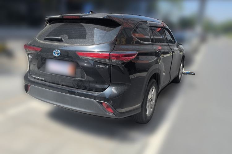 Used Toyota Highlander 2022 Dual-Engine 2.5L Two-Wheel Drive Elite Edition 5 Seats Rear Right 45 Deg