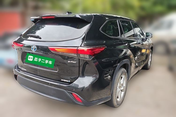 Used Toyota Highlander 2022 Dual-Engine 2.5L 4x4 Elite Edition 7-Seater Rear Right 45 Deg