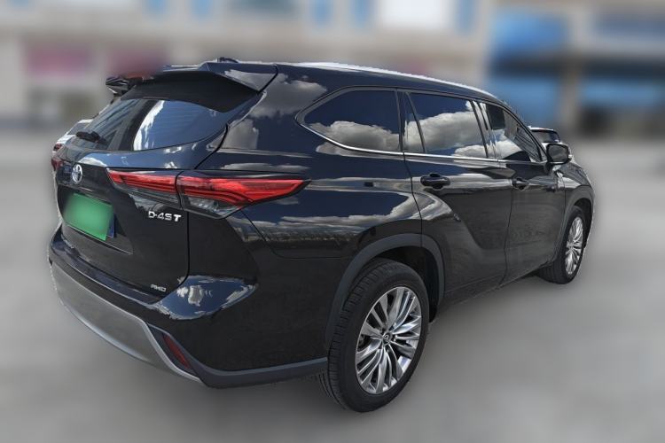 Used Toyota Highlander 2022 380T 4x4 Luxury Edition 7 Seats Rear Right 45 Deg