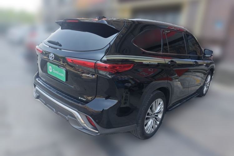 Used Toyota Highlander 2022 Dual-Engine 2.5L Four-Wheel Drive Prestige Version 7 Seats Rear Right 45 Deg