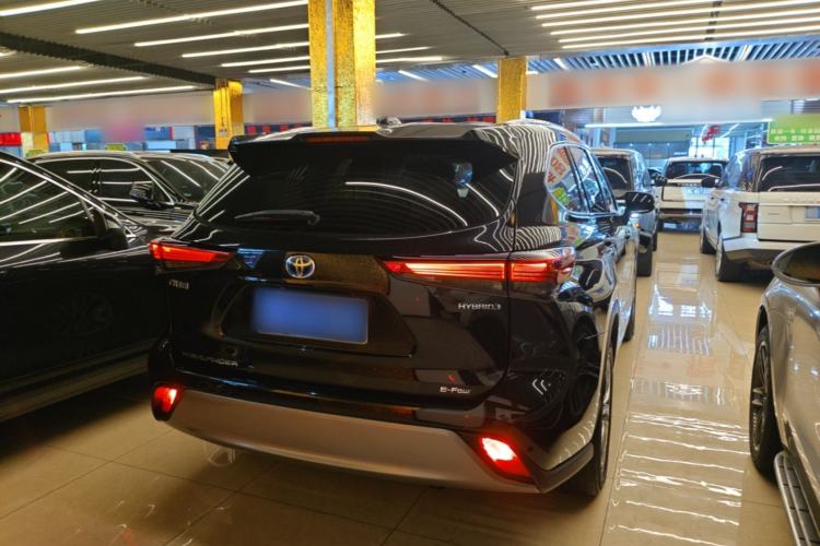 Used Toyota Highlander 2022 Dual-Engine 2.5L Four-Wheel Drive Prestige Version 7 Seats Rear Right 45 Deg