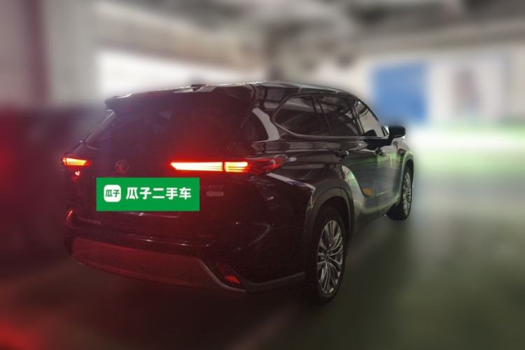 Used Toyota Highlander 2022 380T Four-Wheel Drive Prestige Edition 7-Seater Rear Right 45 Deg