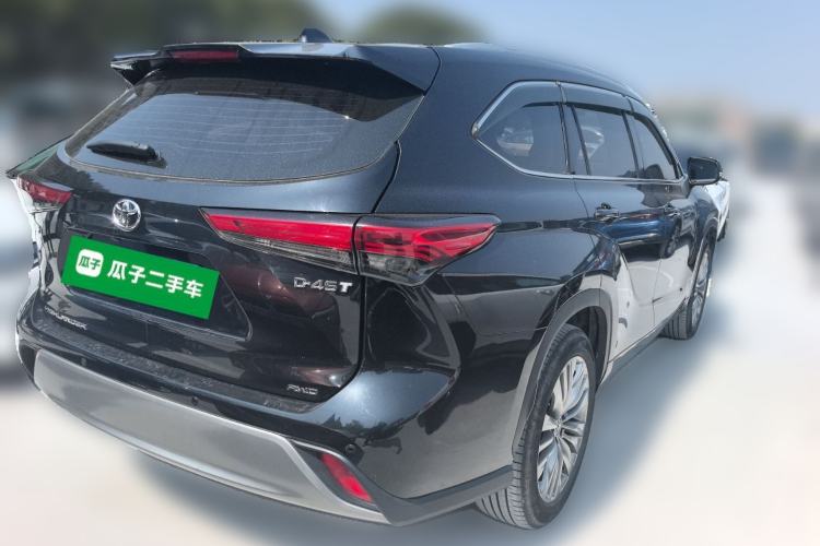 Used Toyota Highlander 2022 380T 4x4 Luxury Edition 7 Seats Rear Right 45 Deg