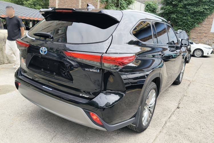 Used Toyota Highlander 2022 Dual-Engine 2.5L Four-Wheel Drive Supreme Edition 7-Seater Rear Right 45 Deg