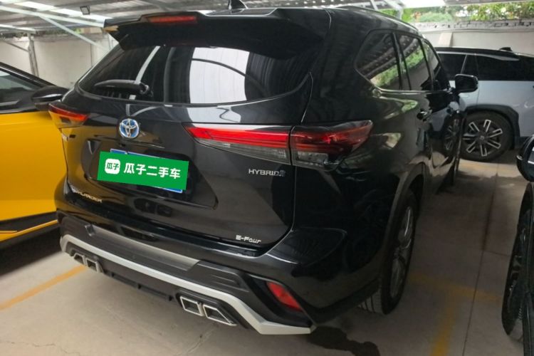Used Toyota Highlander 2022 Dual-Engine 2.5L Four-Wheel Drive Prestige Version 7 Seats Rear Right 45 Deg