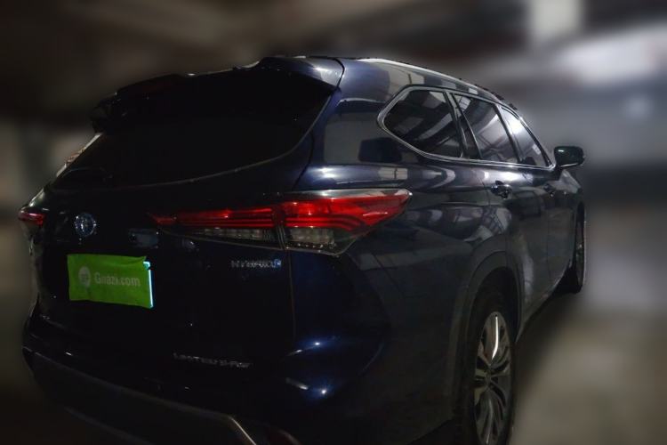 Used Toyota Highlander 2022 Dual-Engine 2.5L Four-Wheel Drive Supreme Edition 7-Seater Rear Right 45 Deg