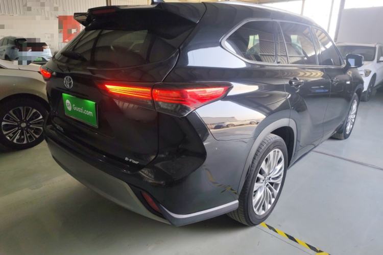 Used Toyota Highlander 2022 Dual-Engine 2.5L Four-Wheel Drive Prestige Version 7 Seats Rear Right 45 Deg