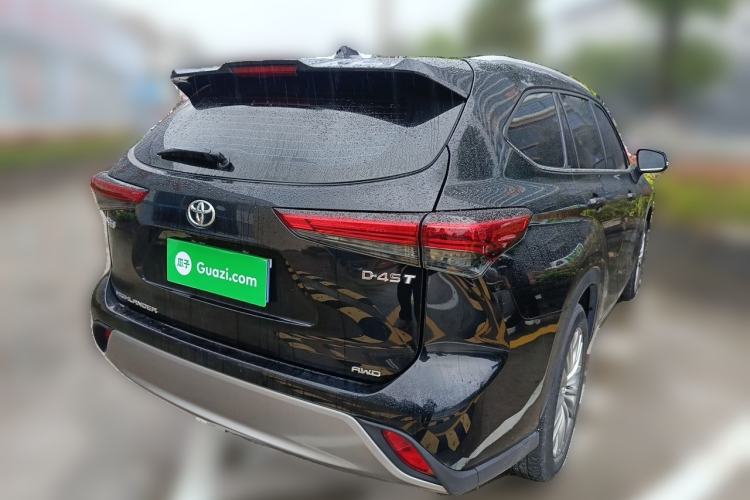 Used Toyota Highlander 2022 380T 4x4 Luxury Edition 7 Seats Rear Right 45 Deg