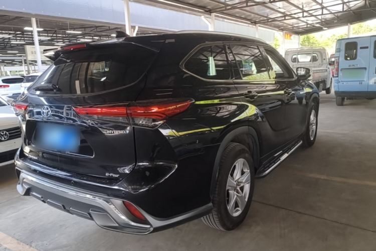 Used Toyota Highlander 2022 Dual-Engine 2.5L 4x4 Elite Edition 7-Seater Rear Right 45 Deg